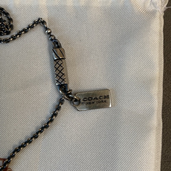 Coach rare wishbone necklace - Picture 4 of 7